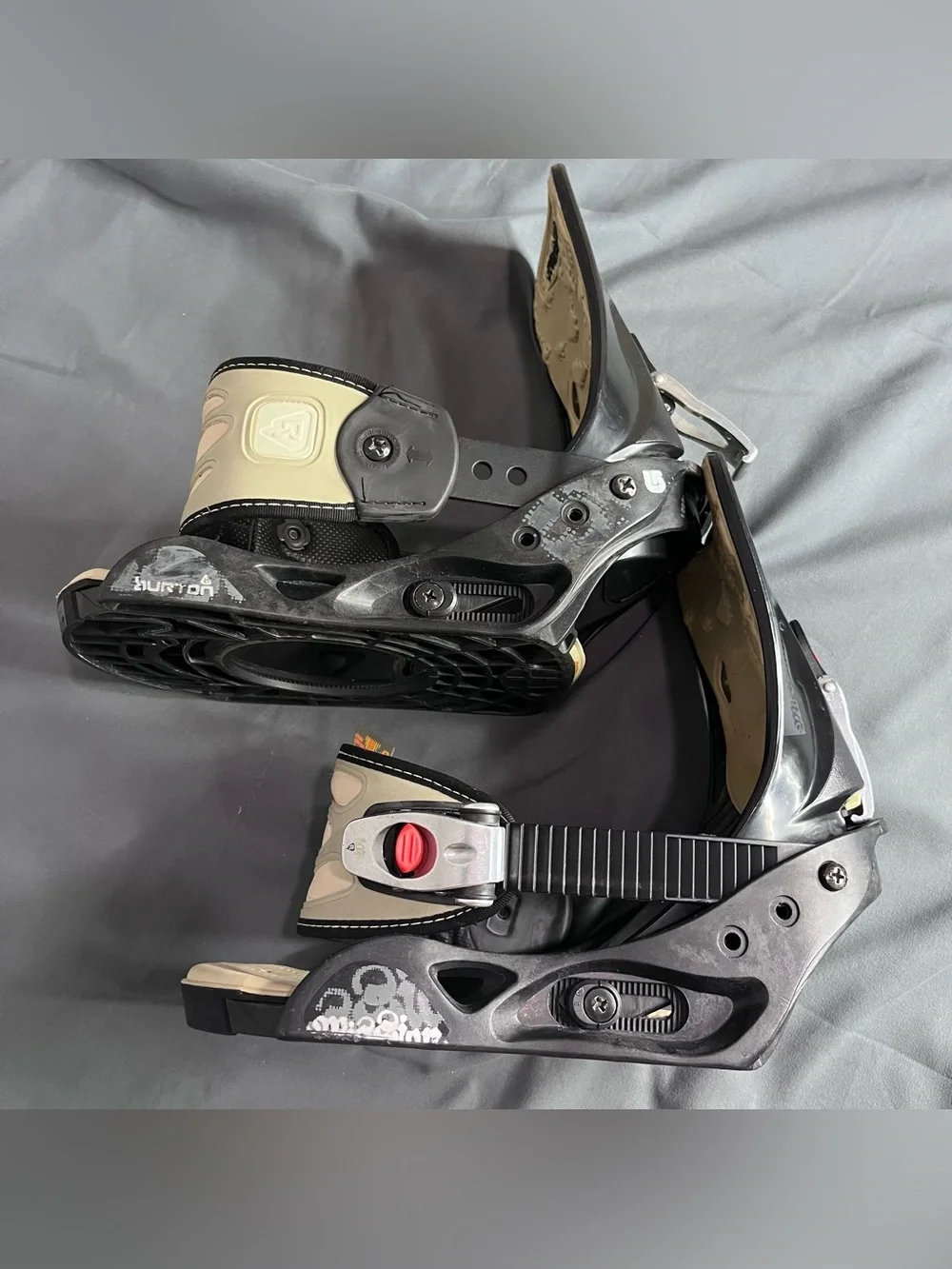 Burton Cartel Snowboard Bindings Limited Edition Mens Size Medium Box